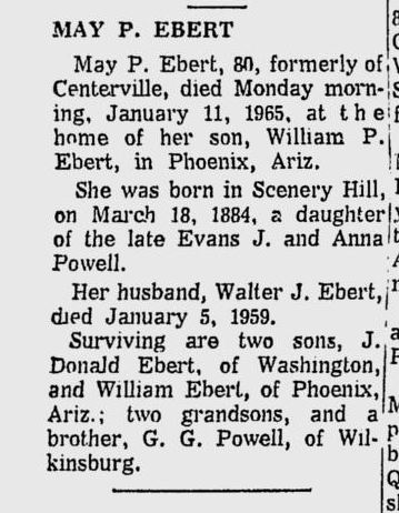 May P. Ebert